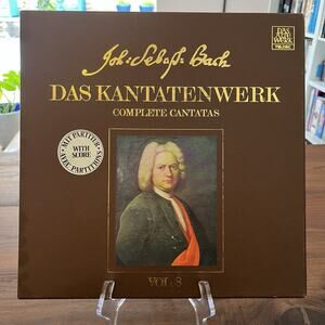 J.S. Bach Das Kantatenwerk Complete Cantatas Vol 8 LP Box Set 1974 Telefunken